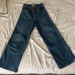 Levi’s Women’s Mile High Cropped Wide Leg